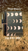 "Pink Moons" Personalized POCKET JOURNAL w/ Mini Pen