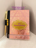 for Personalizing :  "Pink Saturn, Jr." - Pocket Journal - Cat.# PJ-901-b