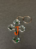 Personalized Cross Keychain (Cat.#-Des.#302)