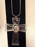 Cross Pendant Necklace (Cat.#CRS-Des304)
