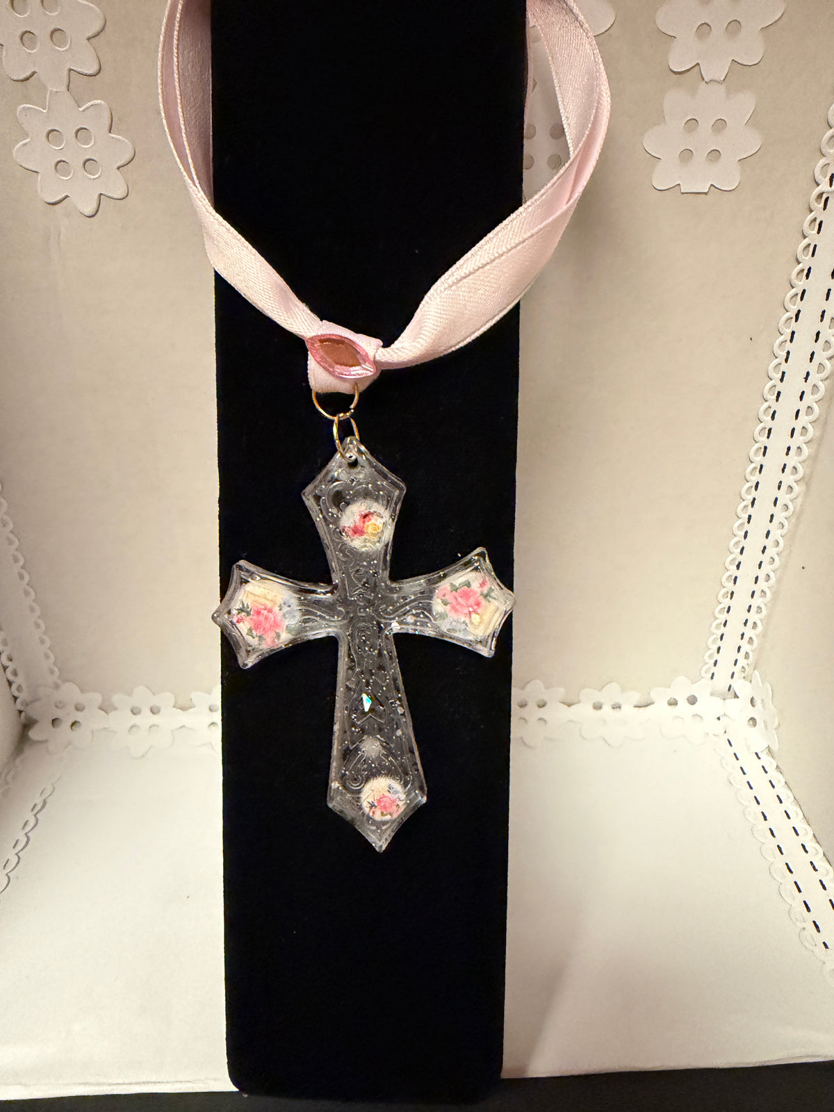 Crystal-clear Necklace Pendant (
