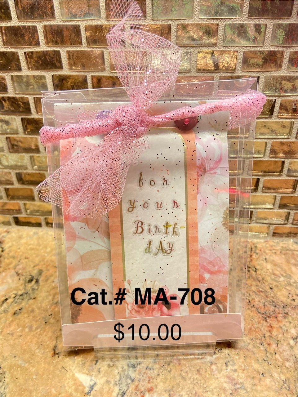 "FOR YOUR BIRTHDAY" - Cat.# MA-708