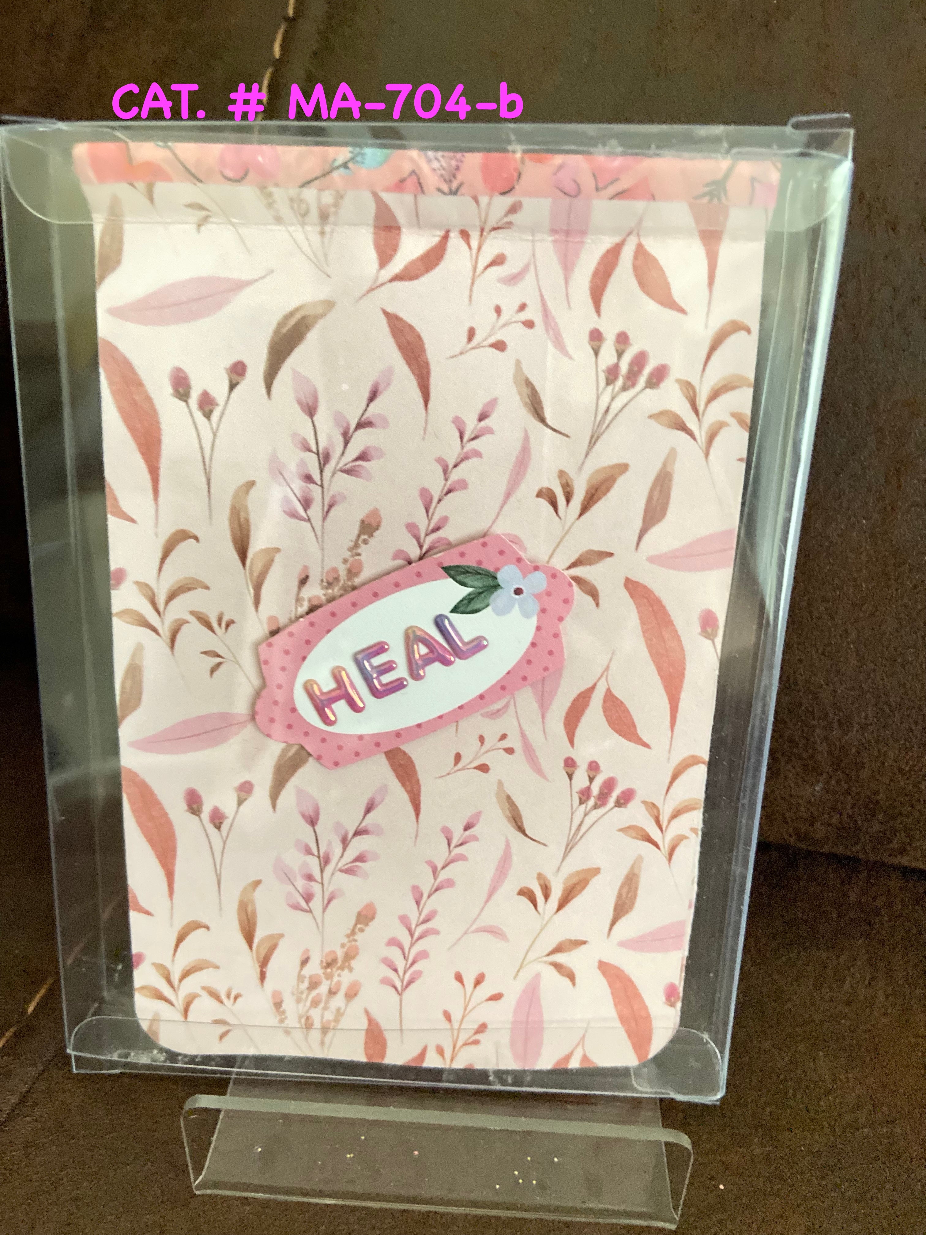 "H-E-A-L" - a 10-paged Motivational Albumette