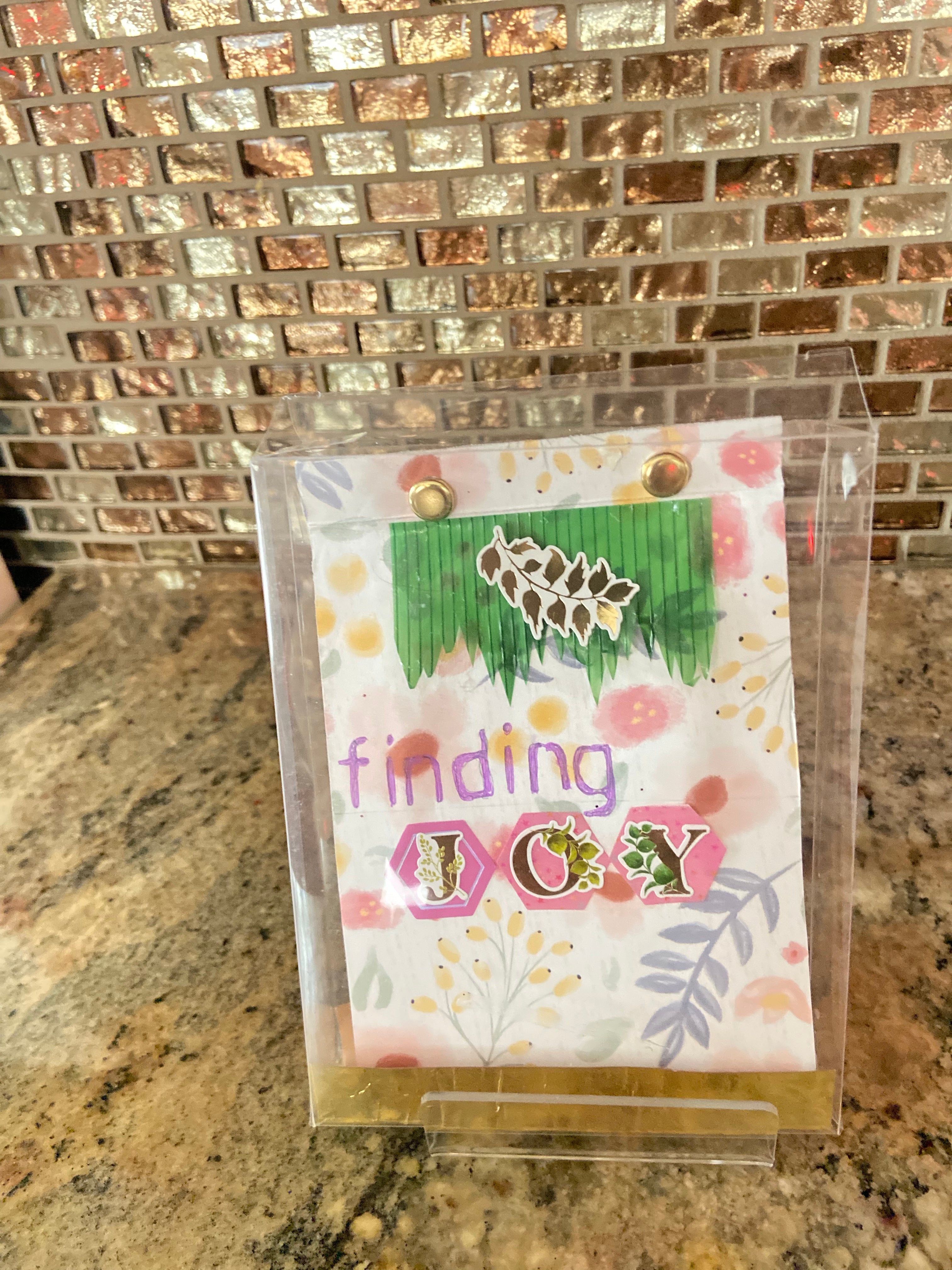 "FINDING JOY" - Cat.# MA-705-a