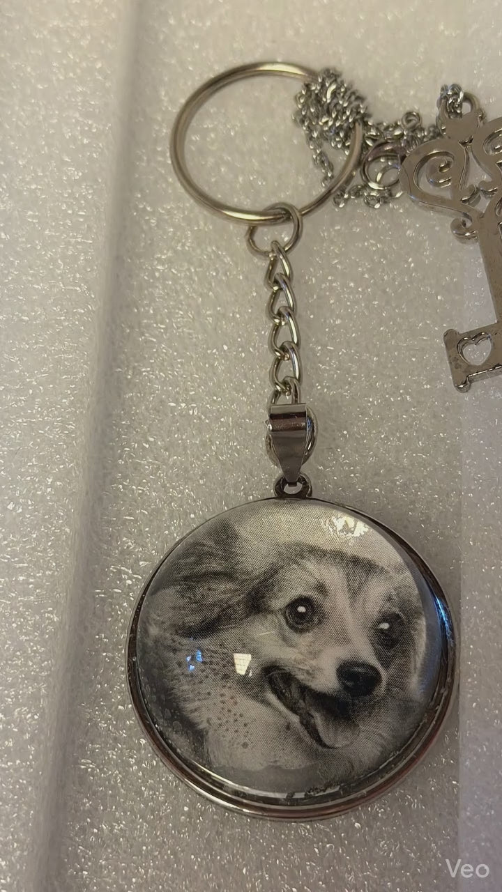 Photo Keychain [Key is not included.]- Customized / Personalized [Cat. # KC-501]